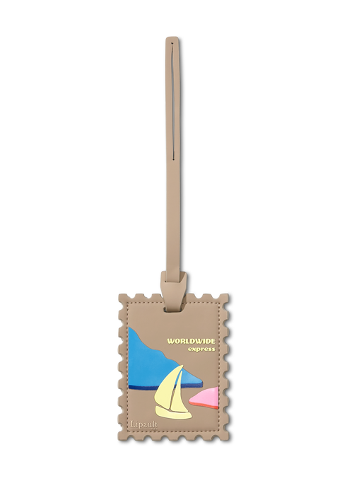 Lipault Lipault Travel Accessories Luggage Tag Stamp  Sandstone