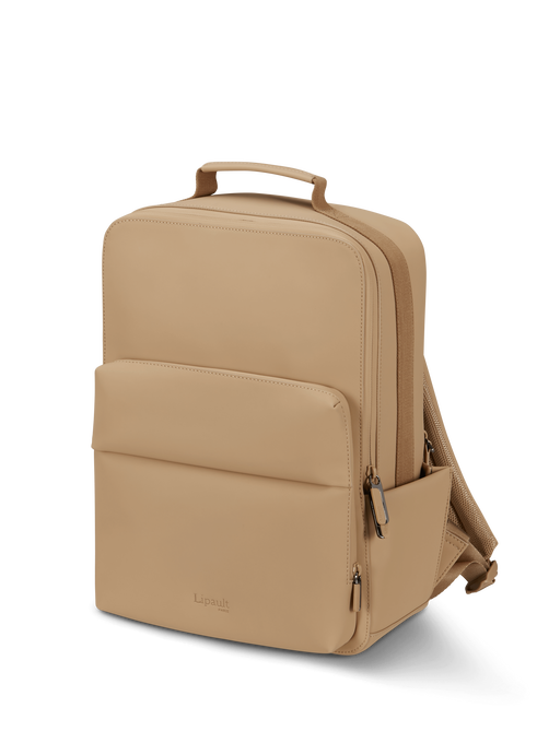 Lipault Lost In Berlin Lifetrotter Backpack  Sandstone