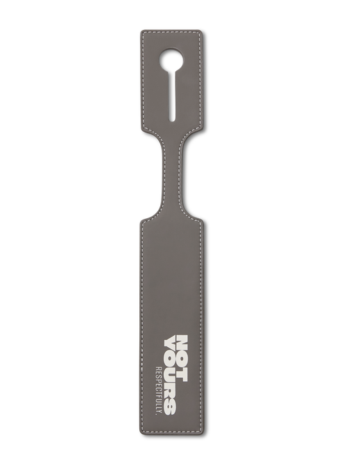 Lipault Lipault Travel Accessories Luggage Tag Not Yours  Ash Stone