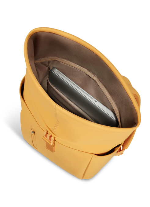 Lipault Lost In Berlin Rolltop Backpack 2.0  Mango Burst