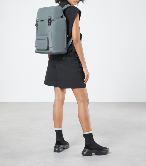 Lipault Lost In Berlin Exile Backpack  Cement Storm