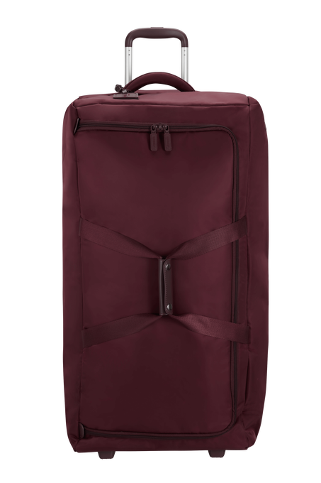 Lipault Foldable Plume Duffle with Wheels  Bordeaux