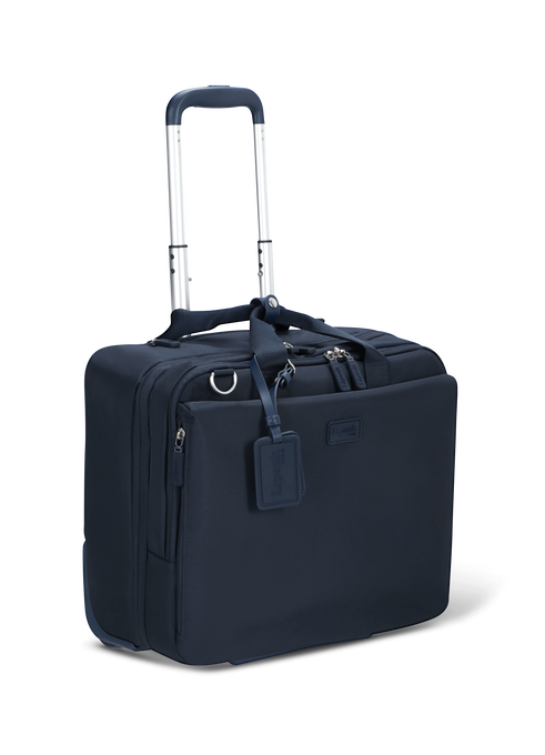 Lipault 4BIZ Rolling Laptop Bag Carbon Blue Lipault 4BIZ Rolling Laptop Bag Carbon Blue