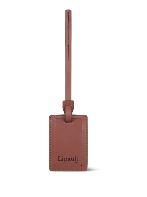 Lipault Lipault Travel Accessories Luggage Tag Be Bold  Rosewood Lipault Lipault Travel Accessories Luggage Tag Be Bold  Rosewood