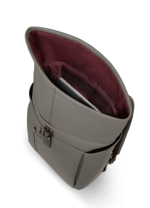 Lipault Lost In Berlin Rolltop Backpack 2.0  Ash Stone