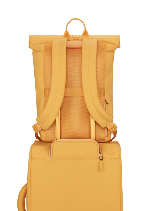 Lipault Lost In Berlin Rolltop Backpack 2.0  Mango Burst