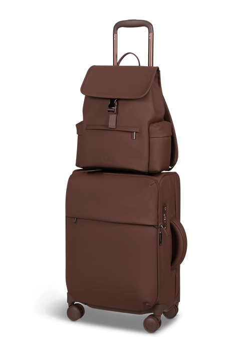 Lipault Lost In Berlin Mini Cargo Backpack  Spiced Mocha