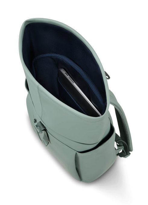 Lipault Lost In Berlin Rolltop Backpack 2.0  Yoga Green