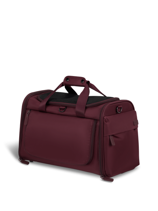 Lipault City Plume Pet Carrier  Bordeaux Lipault City Plume Pet Carrier  Bordeaux