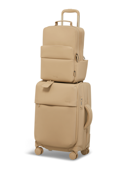 Lipault Lost In Berlin Lifetrotter Backpack  Sandstone
