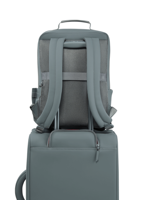 Lipault Lost In Berlin Lifetrotter Backpack  Cement Storm