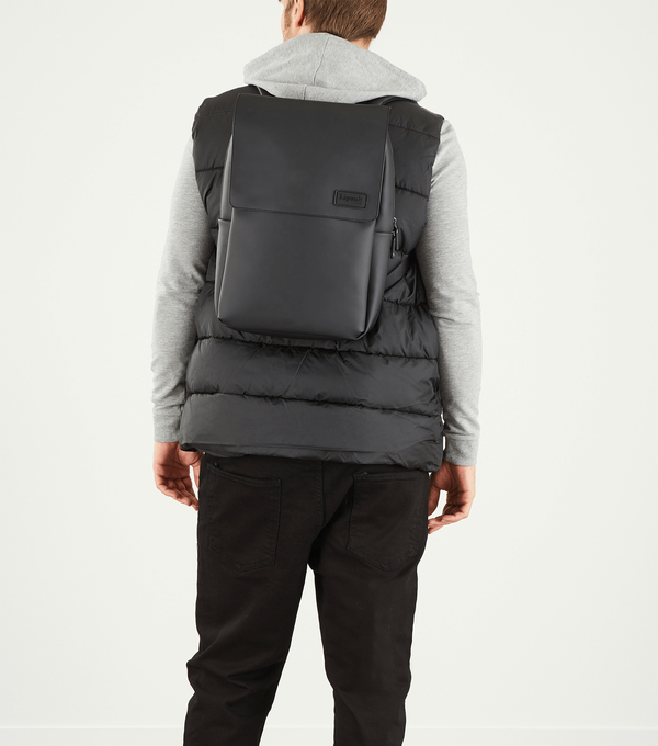 Black square backpack shop