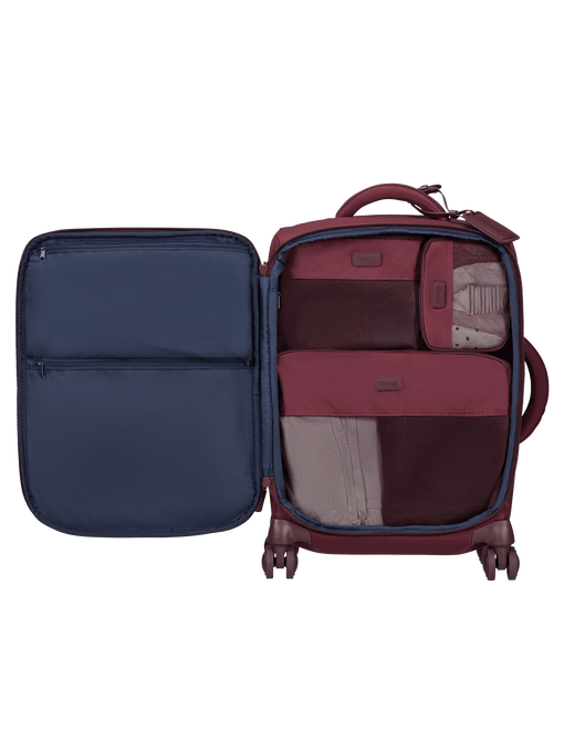 Lipault Lipault Travel Accessories Set Of 3 Packing Cubes  Bordeaux Lipault Lipault Travel Accessories Set Of 3 Packing Cubes  Bordeaux