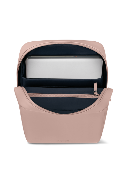 Lipault Lost In Berlin Square Backpack 2.0  Rose Quartz