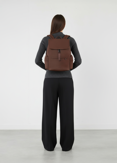 Lipault Lost In Berlin Cargo Backpack 2.0  Spiced Mocha