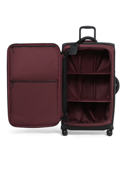 Lipault Lost In Berlin Very Long Trip  Black Lipault Lost In Berlin Very Long Trip  Black