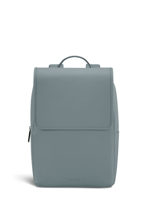 Lipault Lost In Berlin Square Backpack 2.0  Cement Storm