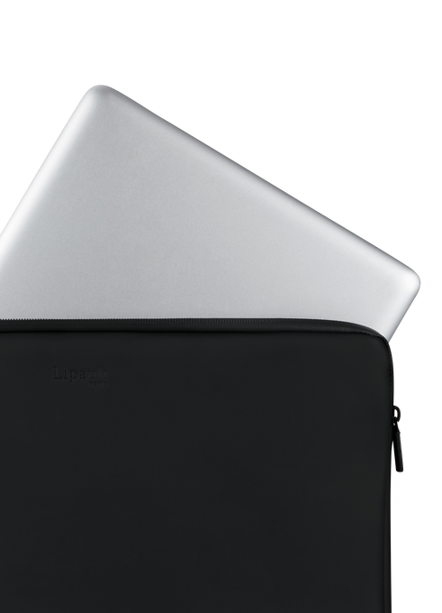 Lipault Lost In Berlin Laptop Sleeve  Black Lipault Lost In Berlin Laptop Sleeve  Black