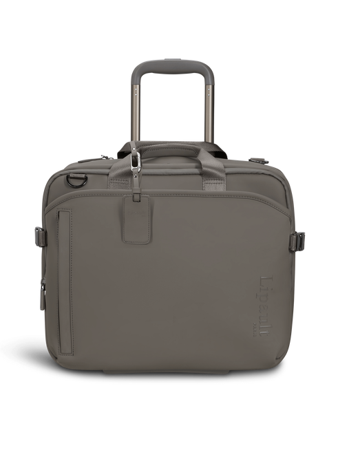 Lipault Lost In Berlin Rolling Tote  Ash Stone