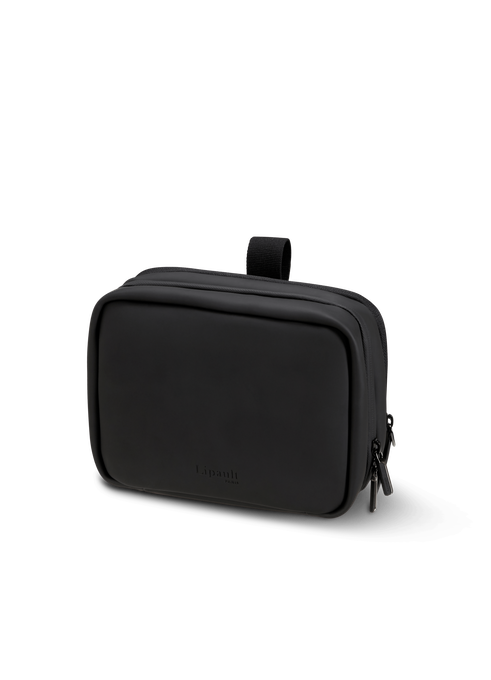 Lipault Lost In Berlin Split Toiletry Bag  Black Lipault Lost In Berlin Split Toiletry Bag  Black