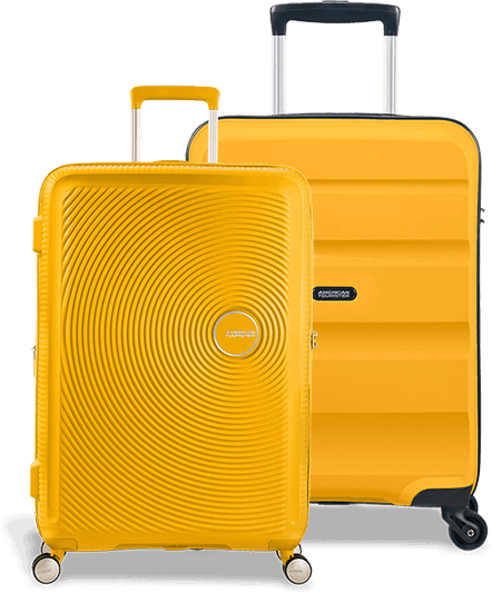 Fun and colourful luggage